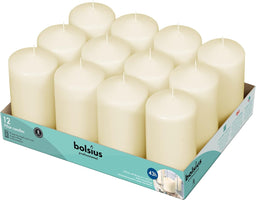 Elegant Ivory Pillar Candles Set™