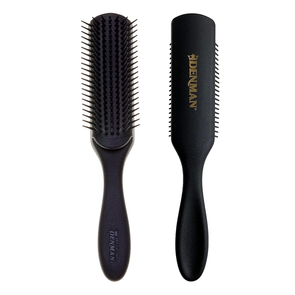 D3 7 Rows Curly Hair Brush Detangling Detangling Detangling Shaping Curls Defining Hair Brush for Men and Women