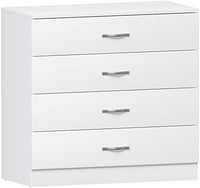 Elegant White 4-Drawer Chest™