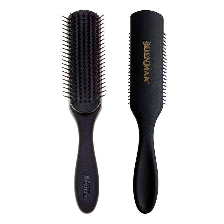 D3 7 Rows Curly Hair Brush Detangling Detangling Detangling Shaping Curls Defining Hair Brush for Men and Women